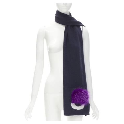 fendi scarf uk|fendi scarf with fur trim.